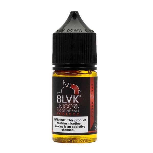 BLVK UNICORN SALT | Bold Tobacco (Cuban Cigar Tobacco) 30ML eLiquid bottle