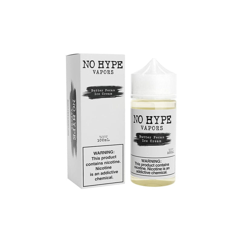 Butter Pecan Ice Cream | No Hype | 100mL with Packaging