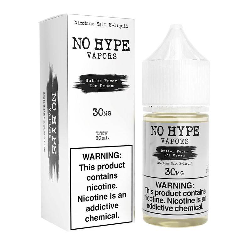 Butter Pecan Ice Cream | No Hype | 30mL with Packaging