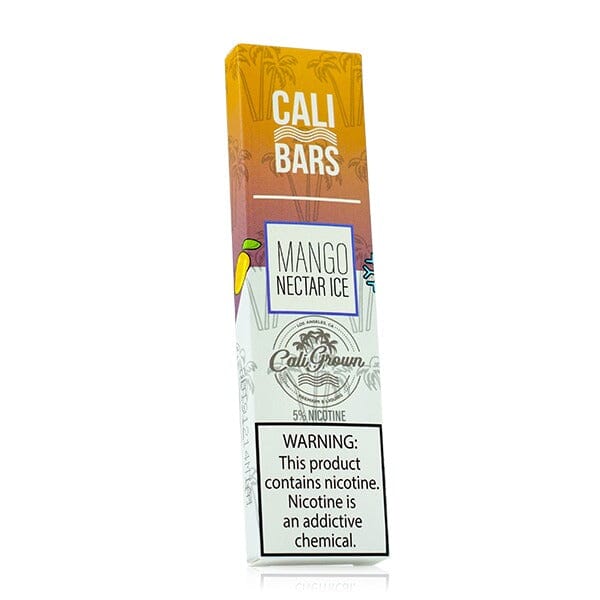 Cali Bars Disposable E-Cigs By Cali Grown (Individual) mango nectar ice packaging