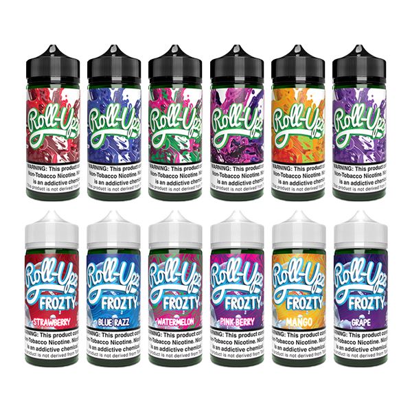 Carnival Cotton Candy Frozty by Juice Roll Upz TF-Nic Salt Series | 100mL  Group Photo