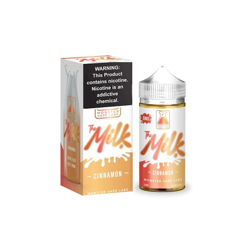  Cinnamon by The Milk Tobacco-Free Nicotine 100ml cinnamon with packaging