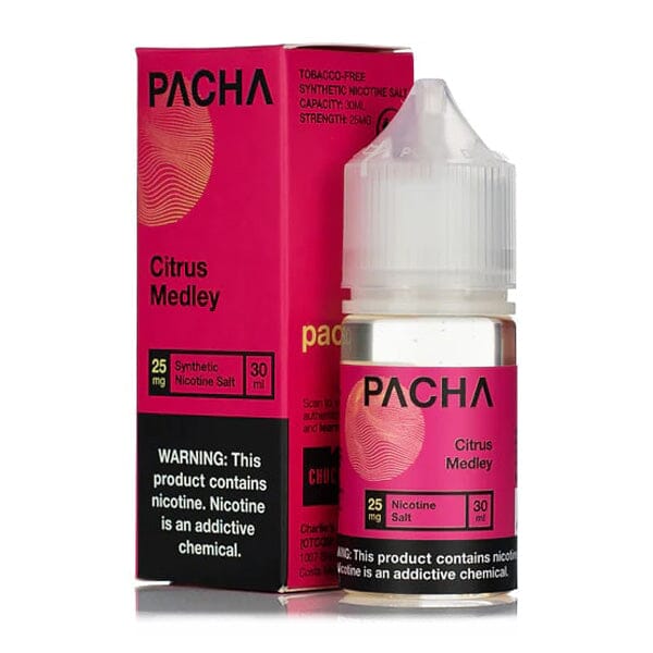 Citrus Medley by PACHAMAMA Salts TFN 30ml with packaging