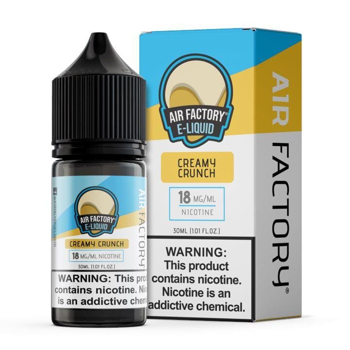 Creamy Crunch by Air Factory Salt 30mL with packaging