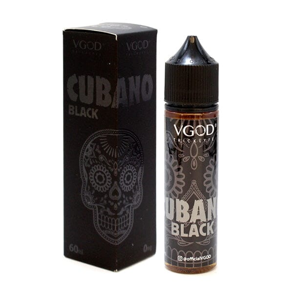 Cubano Black By VGOD E-Liquid with packaging