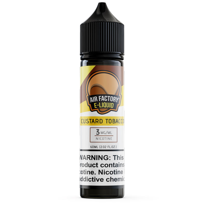 Custard Tobacco by Air Factory eJuice 60mL bottle