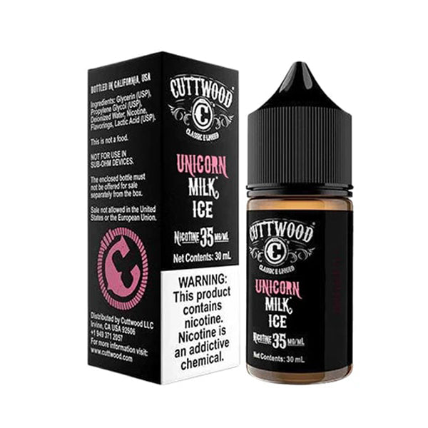 Unicorn Milk Ice Cuttwood Salts 30mL with packaging