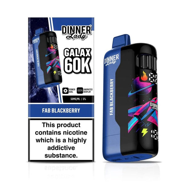Dinner Lady Galax 60K Disposable fab blackberry with packaging