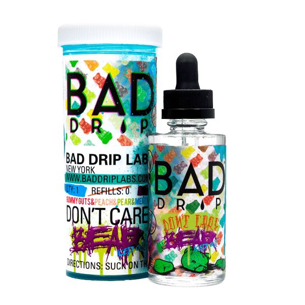 Don't Care Bear Iced Out by Bad Drip 60ml dropper bottle