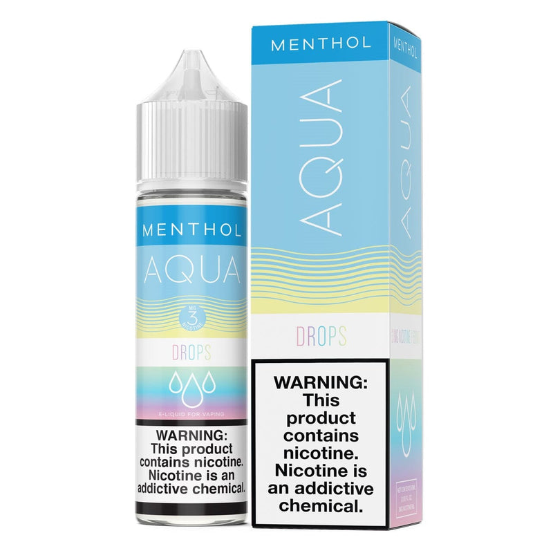 Drops Menthol by Aqua TFN 60ml with packaging