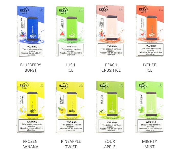 EZZY Air Disposable E-Cigs (Individual) group photo