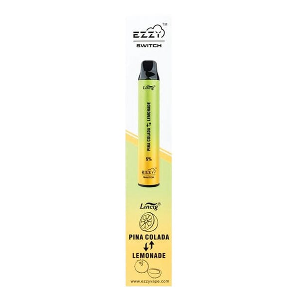 Ezzy Switch Disposable | 2400 Puffs | 6.5mL Pina Colada Lemonade Packaging