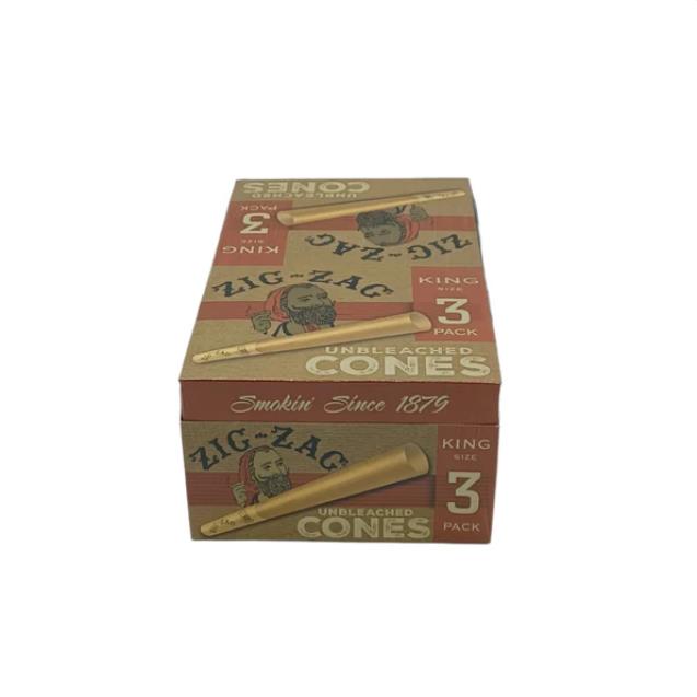 Zig Zag Cones King Size Display with pacakging