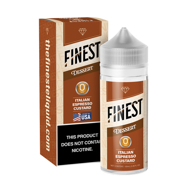 Italian Espresso Custard Dessert Edition 100mL with packaging