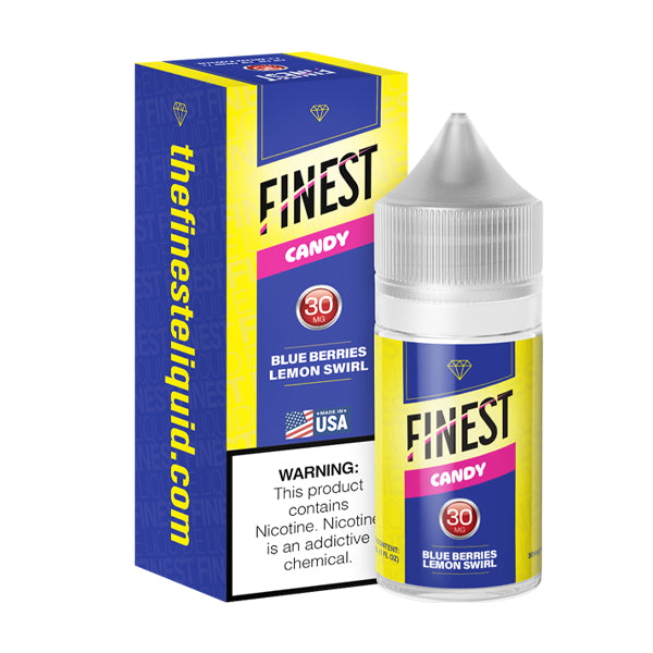 Blue Berries Lemon Swirl Candy Edition Salts 30mL with packaging