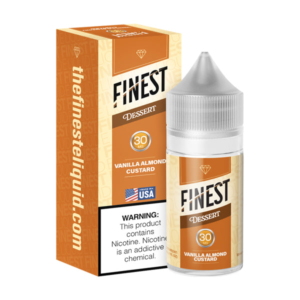Vanilla Almond Custard Dessert Edition Salts 30mL with packaging