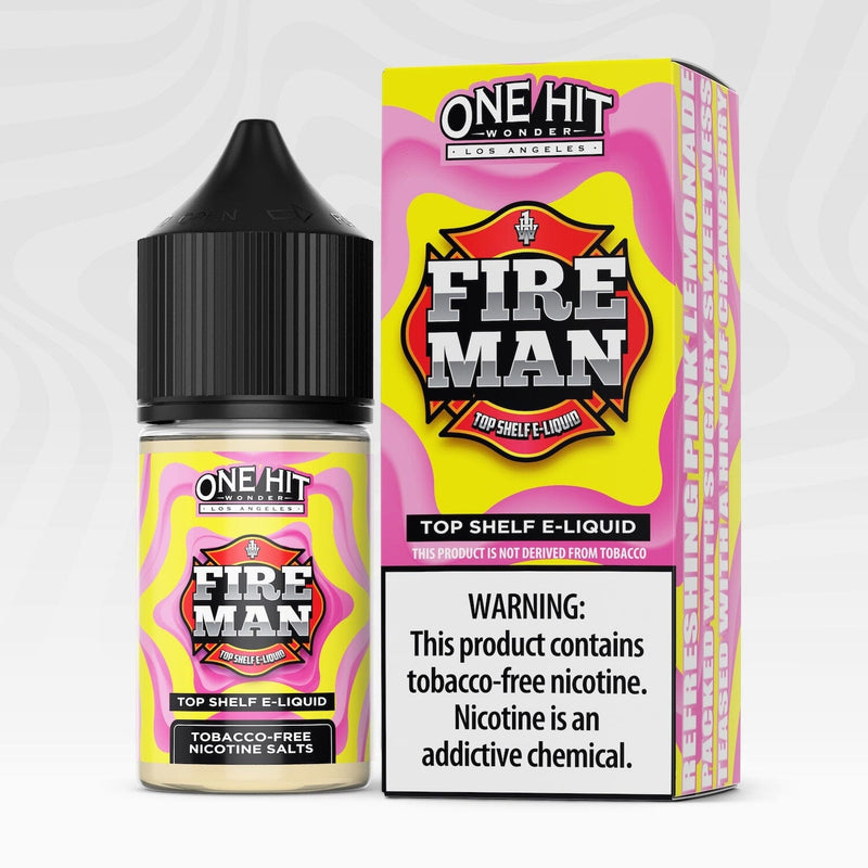 Fire Man by One Hit Wonder TF-Nic 30mL Salt Series with Packaging