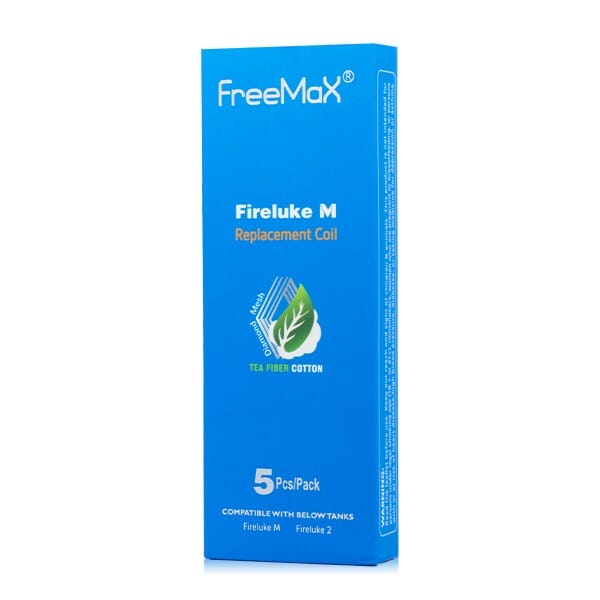 FreeMax Fireluke Mesh Replacement Coils (Pack of 5) packaging