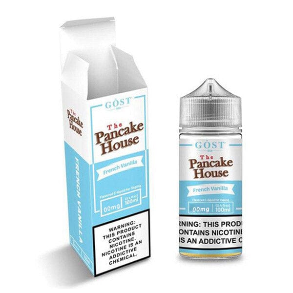 French Vanilla Stack by GOST The Pancake House 100ml with packaging