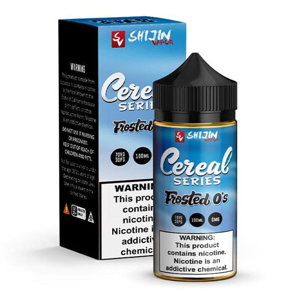 Frosted O's by Shijin Vapor Cereal Series E-Liquid 100ml with packaging