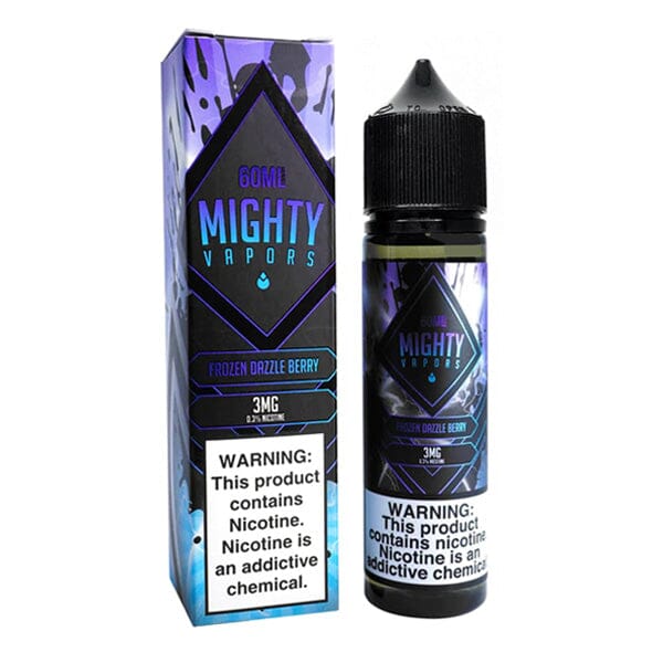 Frozen Dazzle Berry by Mighty Vapors 60ml with packaging