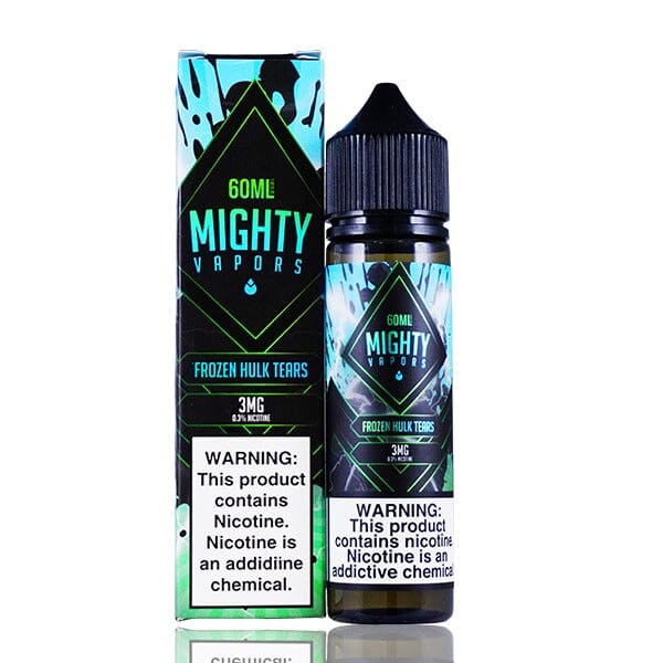 Frozen Hulk Tears by Mighty Vapors 60ml with packaging