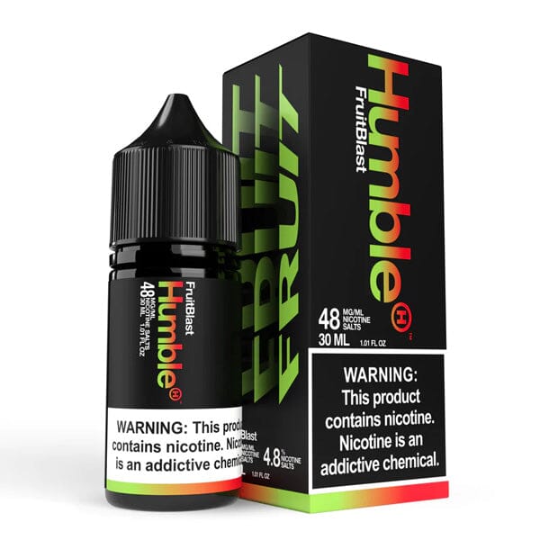 Fruit Punch Tobacco-Free Nicotine By Humble Salts 30ml with packaging