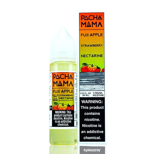 Fuji Apple Strawberry Nectarine by Pachamama EJuice TFN 60ml with packaging