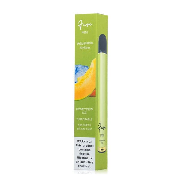 Fuze Mini Disposable E-Cigs honeydew ice packaging
