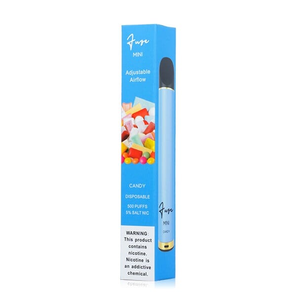 Fuze Mini Disposable E-Cigs candy packaging