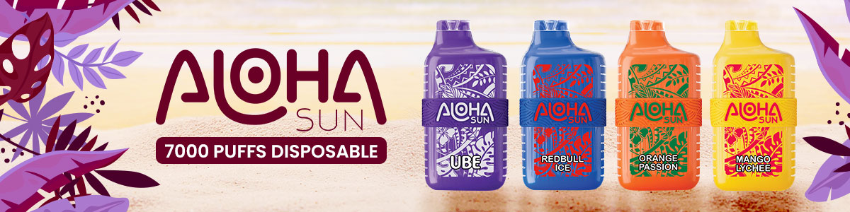 Aloha Sun TFN Disposable 7000 Puffs 15mL 50mg 
