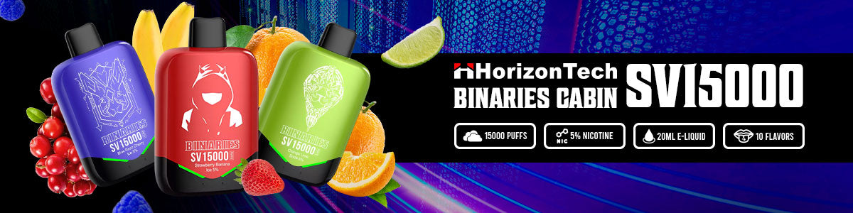 HorizonTech Binaries Cabin Disposable SV | 15000 Puffs | 20mL