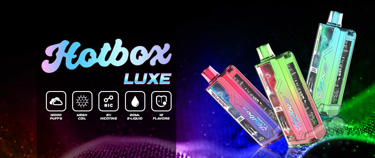 Puff HotBox Luxe Disposable 12000 puffs 20mL 50mg
