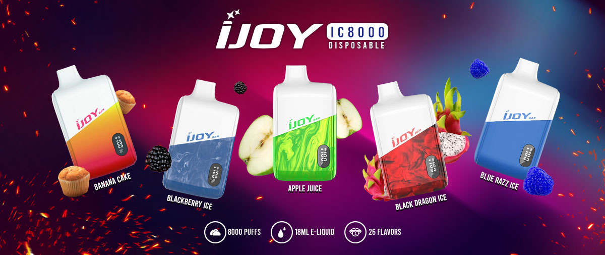 IJoy Bar IC8000 Disposable | 8000 Puffs 18mL 