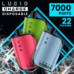Lucid Charge Disposable | 7000 Puffs | 14mL | 5%