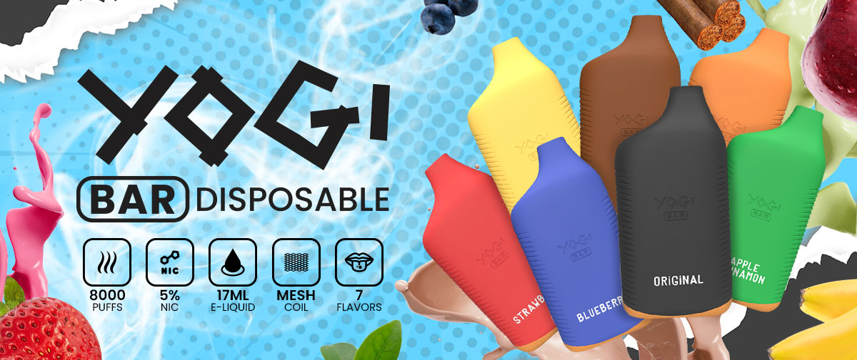 Yogi Bar Disposable | 8000 Puffs | 17mL | 5%