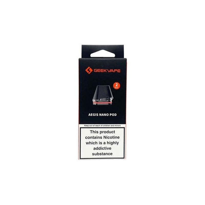 Geekvape Aegis Nano Replacement Pods (2-Pack) Packaging only