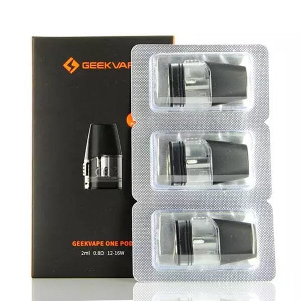 Geekvape Aegis ONE / 1FC Replacement Pods (3-Pack) 0.8 ohm with packaging
