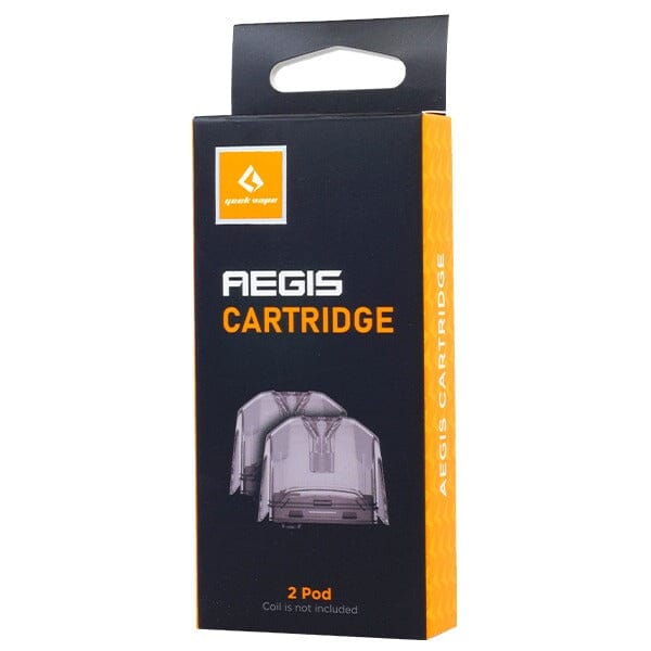 GeekVape Aegis Pod Kit Replacement Pods (2-Pack) packaging only