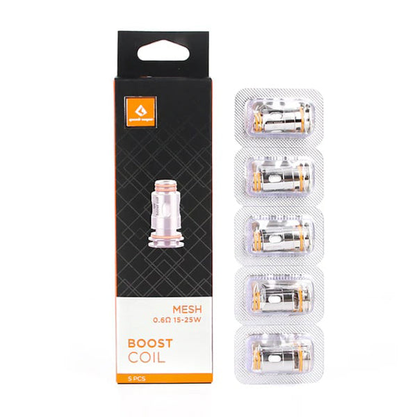 GeekVape B Replacement Coils (5-Pack) bosst 0.6ohm with packaging