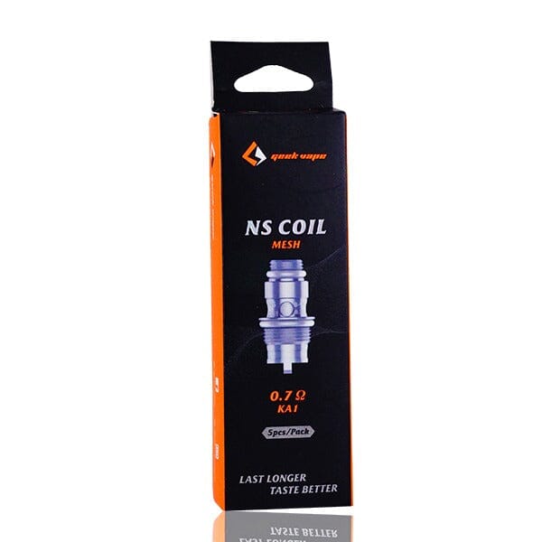 GeekVape NS Replacement Coils (Pack of 5) 0.7 ohm packaging only