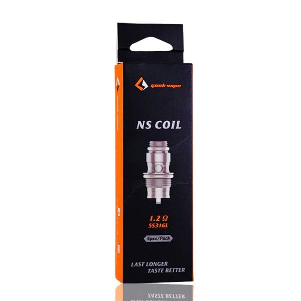 GeekVape NS Replacement Coils (Pack of 5) 1.2 ohm packaging only