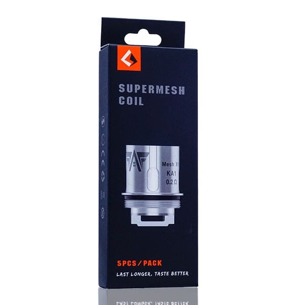 GeekVape Super Mesh & IM Replacement Coils (Pack of 5) Mesh KA1 0.2ohm packaging only
