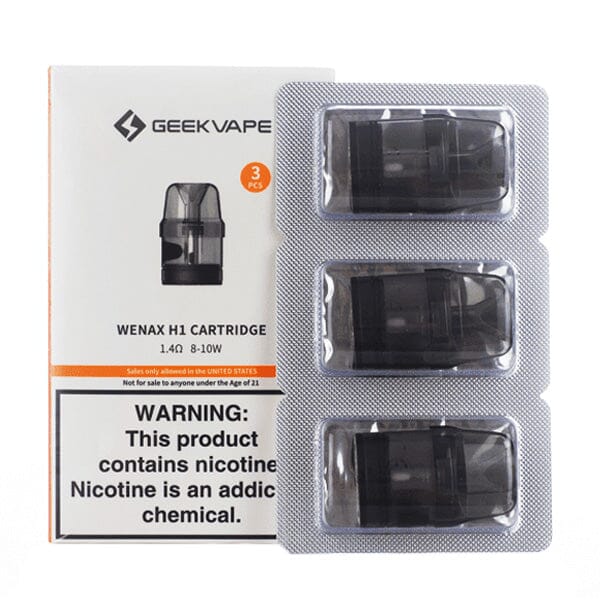 Geekvape Wenax H1 Replacement Pod 1.4ohm with packaging