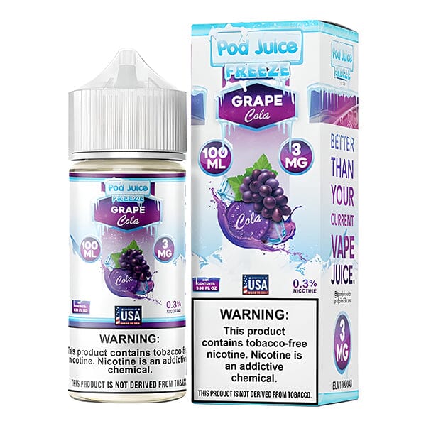 Grape Cola Freeze | Pod Juice Series E-Liquid | 100mL with Packaging