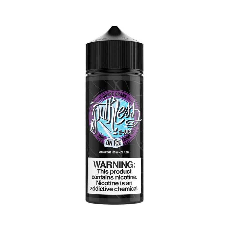 Grape Drank On Ice by Ruthless EJuice 120ml bottle