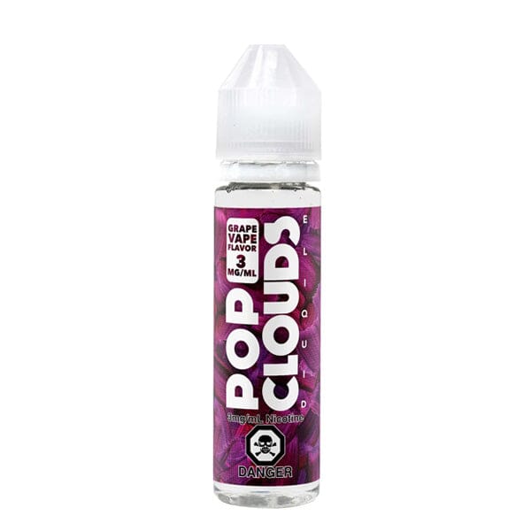 Grape (x2 60mL) by Pop Clouds TFN E-Liquid bottle