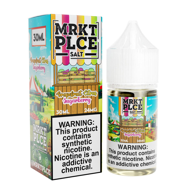 Grapefruit Citrus Sugarberry by MRKT PLCE Salts 30mL with Packaging