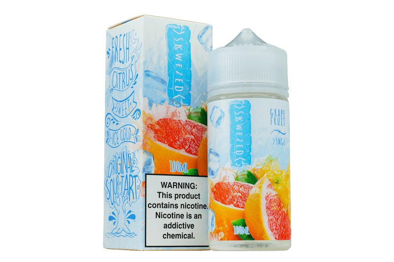 Grapefruit ICE by Skwezed 100ml with packaging