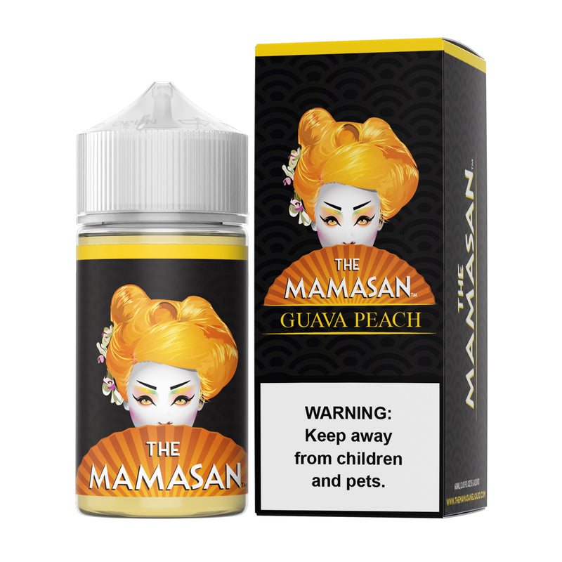 Guava Peach by The Mamasan Ice 60ML with packaging